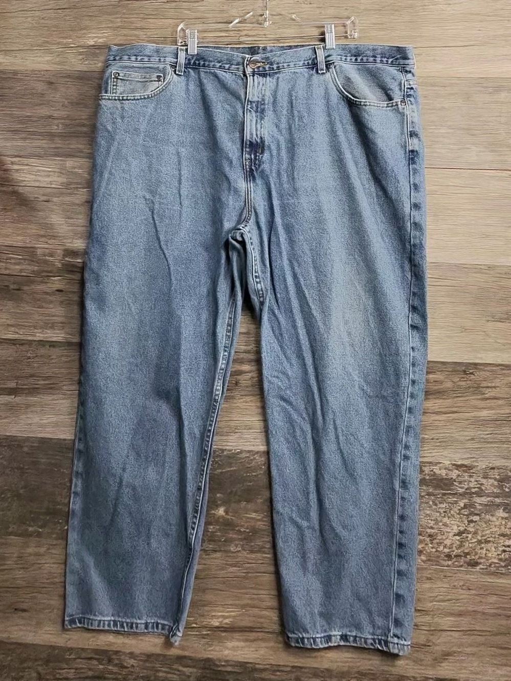Faded Glory Light Blue Relaxed-Fit Men’s Jeans